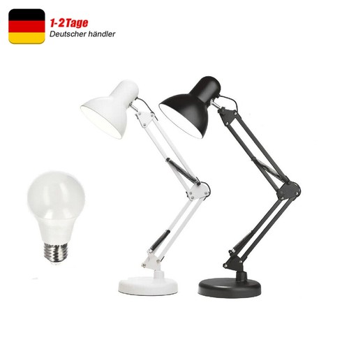 E27 retro schreibtischlampe - e27,