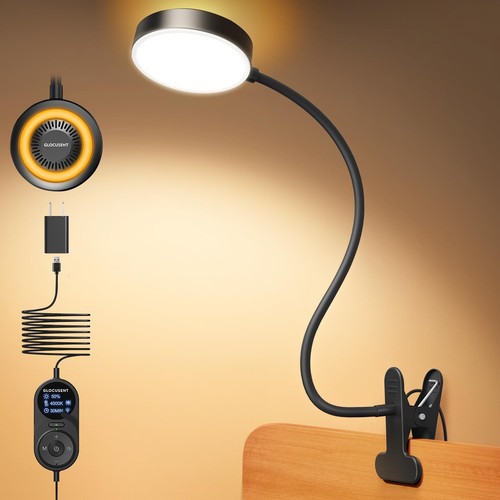 Glocusent leselampe klemmlampe - glocusent,