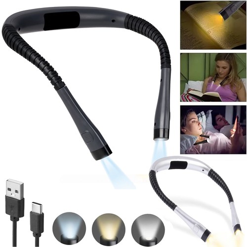 Led leselampe hals bett - led,