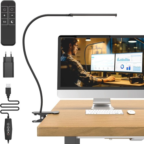 Dimmbar led schreibtischlampe - dimmbar,