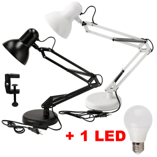 Retro schreibtischlampe e27 - retro,
