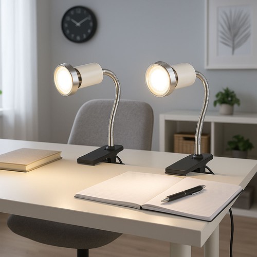 Klemmleuchte tischlampe - klemmleuchte,