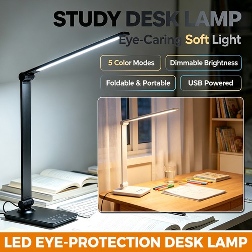 Dimmbar led schreibtischlampe - led,