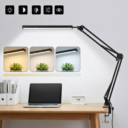 Led schreibtischlampe mit - schreibtischlampe,